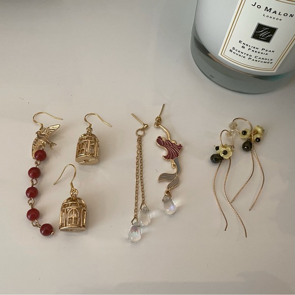 CLEARANCE❗️ *set of 2* Handmade earrings - Picture 1 of 3